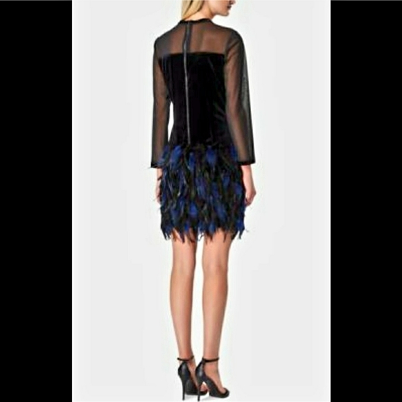 NWT, TahariASL Velvet Feather Dress